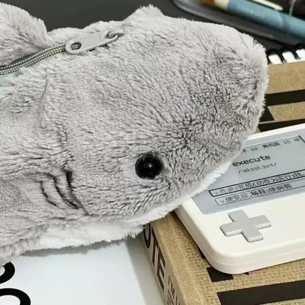 Плюшевый пенал в виде утконоса - Мягкий, милый, антистрессовая кукла для хранения канцелярских принадлежностей