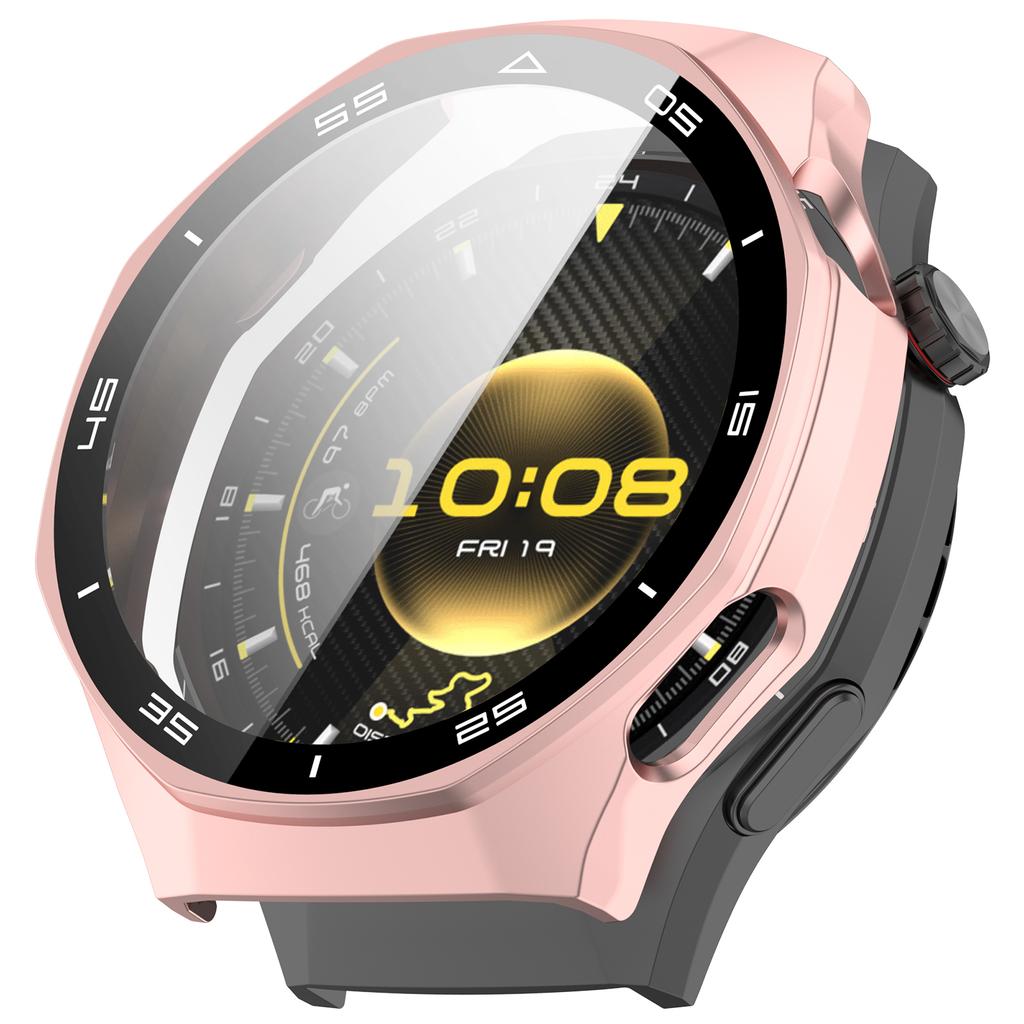 PC Case +Tempered Glass for Huawei Watch GT6 46mm Full Cover Screen Protector Bumper for Watch GT6 46mm Protective Accessores