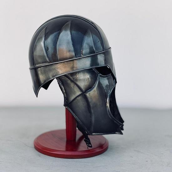 Fantasy Viking Helmet, Handcrafted Norse Style Armor for Halloween, Roleplay, or Medieva Decor Gift