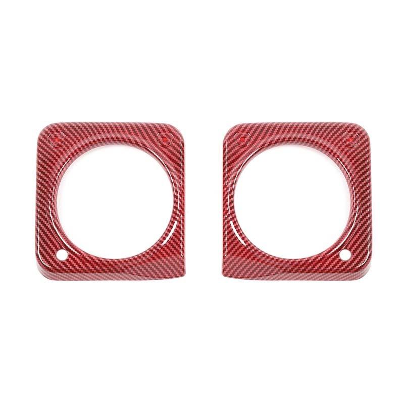  Декоративные наклейки на приборную панель автомобиля из АБС-пластика для Suzuki Jimny 2019, аксессуары для интерьера с принтом из углеродного волокна