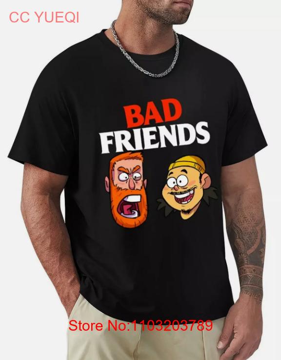 Bad Friends Podcast Tshirt Korean Fashion Tops T Shirts Unisex