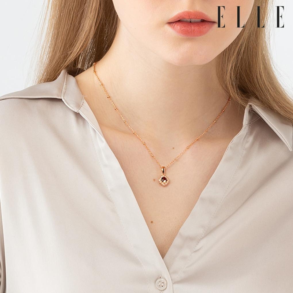 Alexandrite Rhombus Necklace ELBRNN156