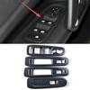 4PCS ABS Plastic Carbon Fiber Grain Car Window Lift Panel Decoration Cover For 2015-2019 308 T9 408