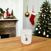 14-ounce Christmas  Juice Cup, Christmas Drinking Cup, Four Colors And Patterns,  Cups Are Excellent Gifts For Friends!  Man Tree