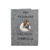 Icelandic Sheepdog, Icelandic Spitz, Iceland Dog – Dog Passport Case, Document Case |