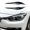 Auto Headlight Lamp Eyebrows Cover Trim Stickers For BMW 3 Series F30 F31 318i 320i 2012-2018 Car Eyelids Lids New ABS Carbon