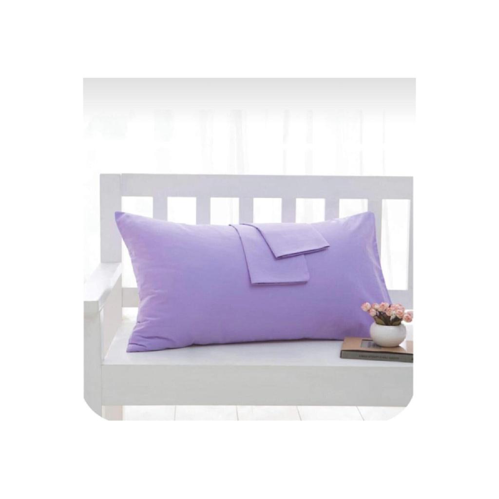 Цельный серый чехол на подушку размером 50x70 см на молнии