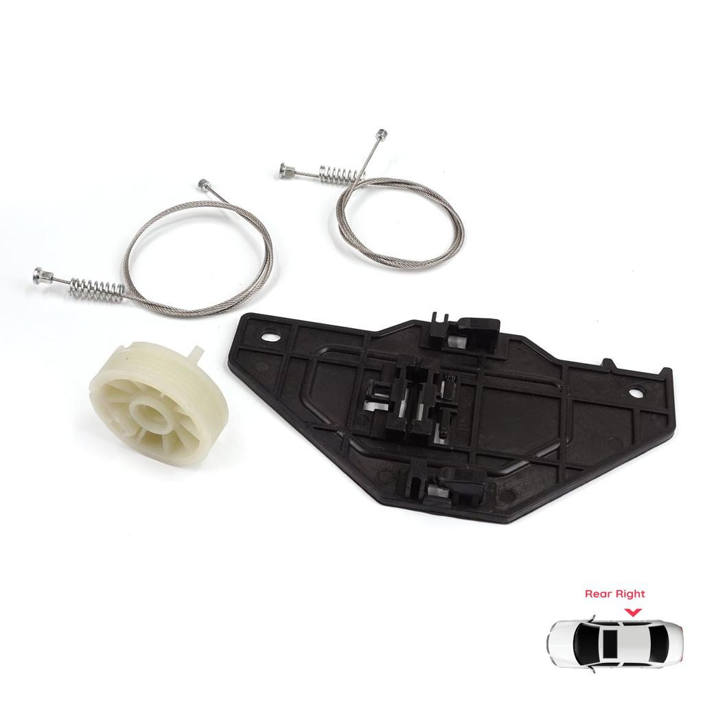 BWR5484 Комплект для ремонта регулятора электрического стеклоподъемника задней правой двери для Citroen C4 Picasso MK1 UD Grand UA 2006-2013 MPV 9224E4