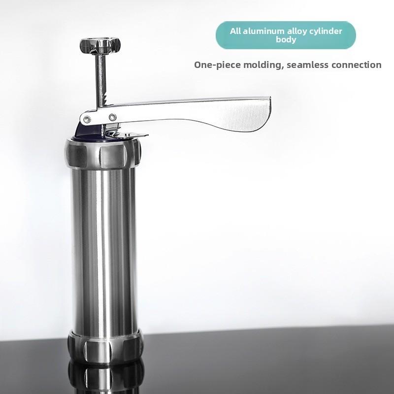 Формы для печенья, пистолет, инструменты для выпечки, насадка для труб из алюминиевого сплава, 20 штук, набор мешков для сока для приготовления растворимой фасоли, выпечка