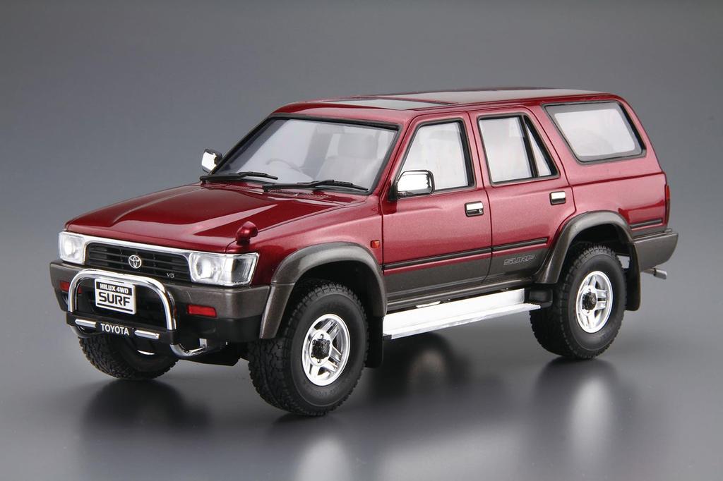 Aoshima Bunka Kyozai Модель автомобиля Toyota VZN130G Hilux Surf Ширококузовный Пластиковый Модельный Комплект ООО. (АОСИМА) 1/24 SSR-X '91