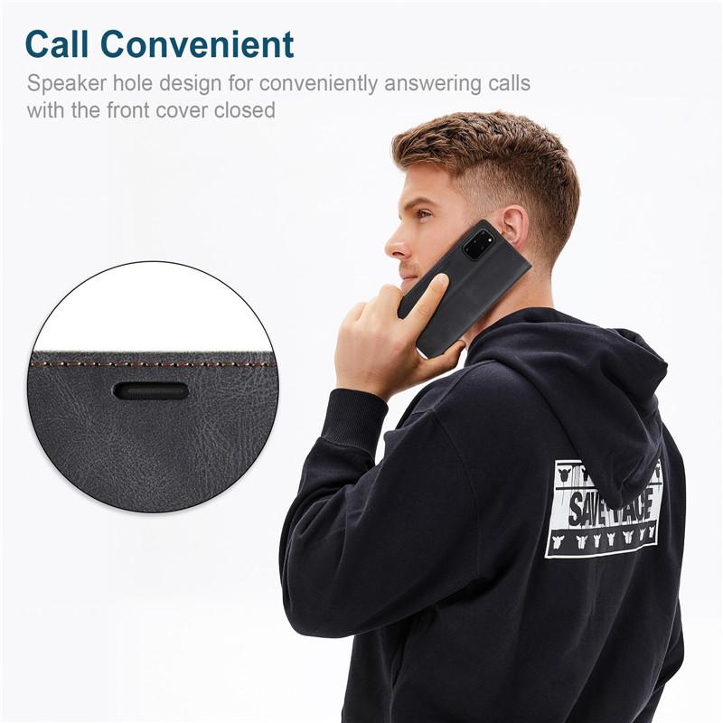Magnetic Leather Phone Case For Samsung Galaxy S26 S25 Edge S24 Plus S23 S22 S21 Ultra S20 FE Note 20 Flip Wallet Card Cover Bag