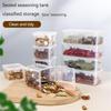 3-piece Sealed Storage Tank Spice Box Transparent Plastic Box Grain Storage Box Household Seasoning Box Storage
