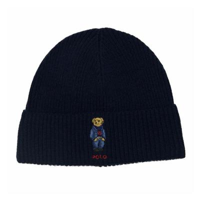 Шапка-бини Polo Ralph Lauren с вышивкой 'Bear' PC1268-433