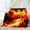 1pc wolf pattern blanket, all season lightweight home office outdoor nap multifunctional blanket
