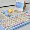Колпачок для клавиш PBT с тематикой «Кошки-прятки» - Пятистороннее сублимационное окрашивание для механических клавиатур