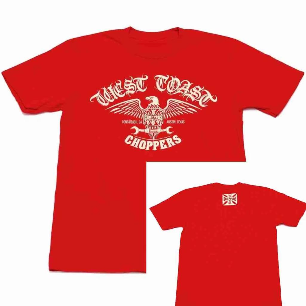 Топ 2026 Летняя Классика West Coast Choppers Винтажная Футболка с Графикой Хлопок Круглый Вырез Повседневная Обычный Крой