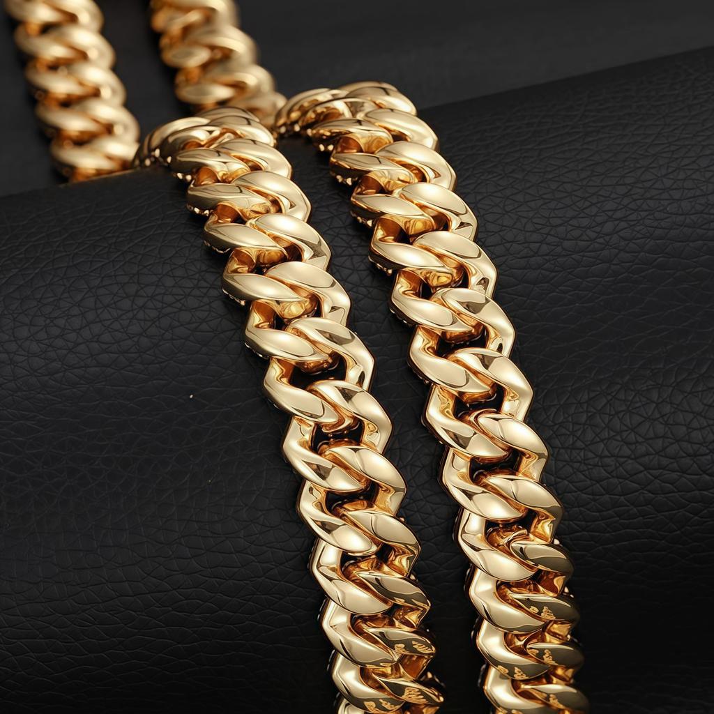 14 мм Iced Out кубинская цепочка с бриллиантами, ожерелье, блестящее 5A + кубический цирконий, толстая кубинская цепочка-колье, роскошные ювелирные изделия в стиле хип-хоп для мужчин и женщин