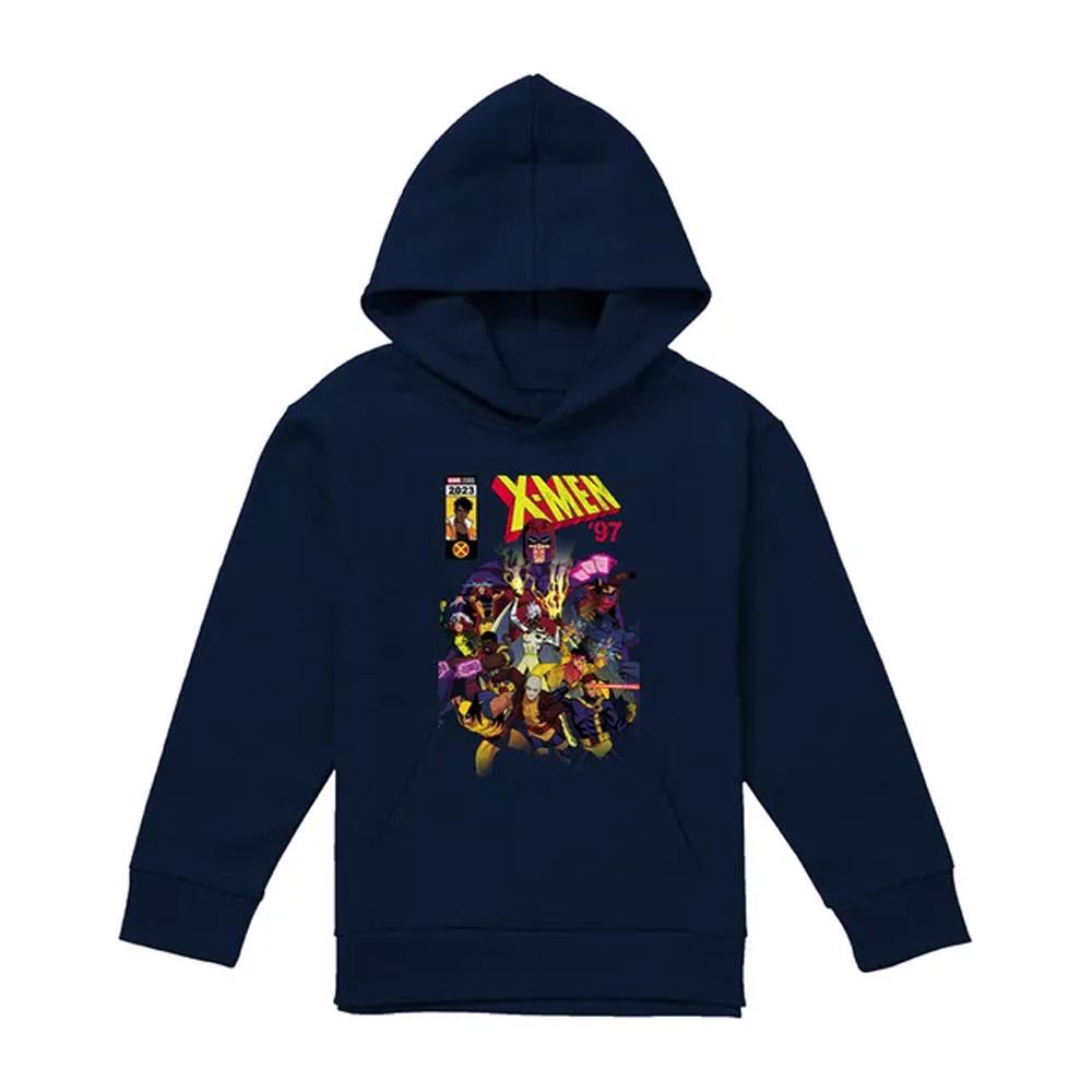 X-Men Childrens/Kids Front Cover Team Pull Over Hoodie