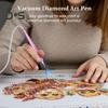 Diamond Art Vacuum Pen Electric Diamond Art Pen Wax-free Diamond Art Pen for Various Diamonds Easy Diamond Placement Crafting