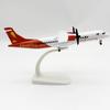 Миниатюрная реплика 20 см Модель самолета ATR Серия авиакомпаний Литая металлическая модель самолета Коллекционные самолеты С колесами Пропеллеры