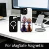 Чехол для телефона Fnaf G-Game S-Sundrop & M-Moondrop для iPhone17,16,15,14,13,12,11 Plus,Pro Магнитный с беспроводной зарядкой Magsafe