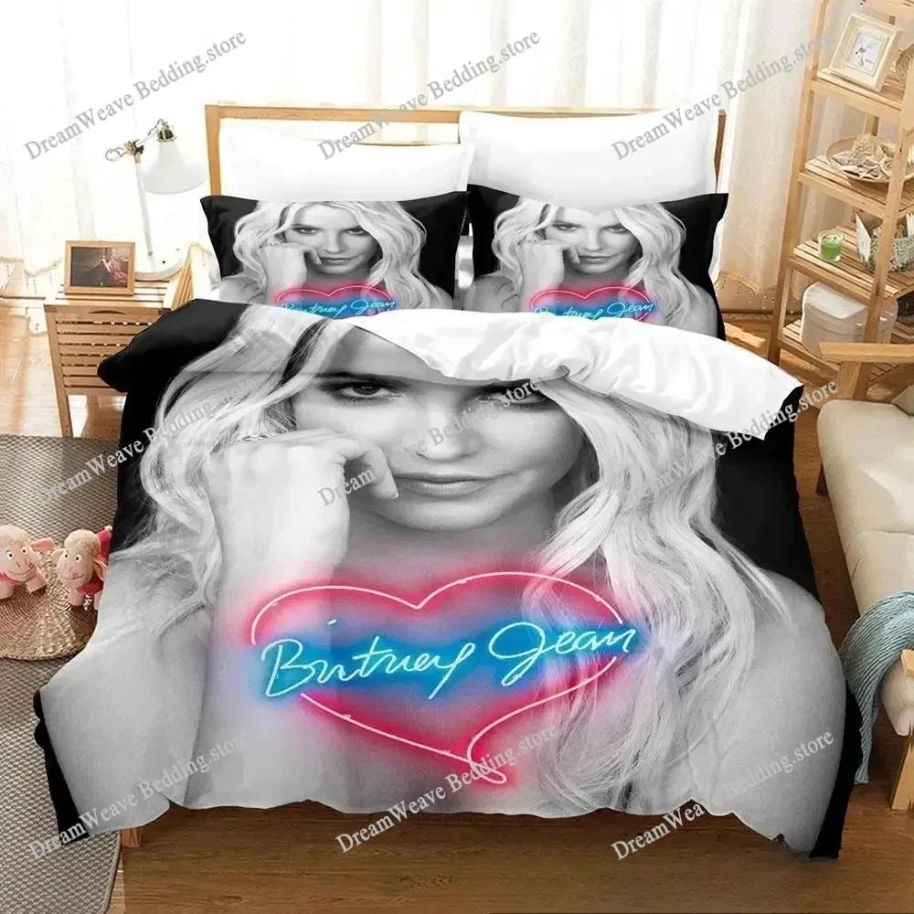 Britney Spears Bedding Set Duvet Cover 3d Bedding Fashion Design Decoration King Duvet Cover Set Double Bed Set Bedding Sets9639
