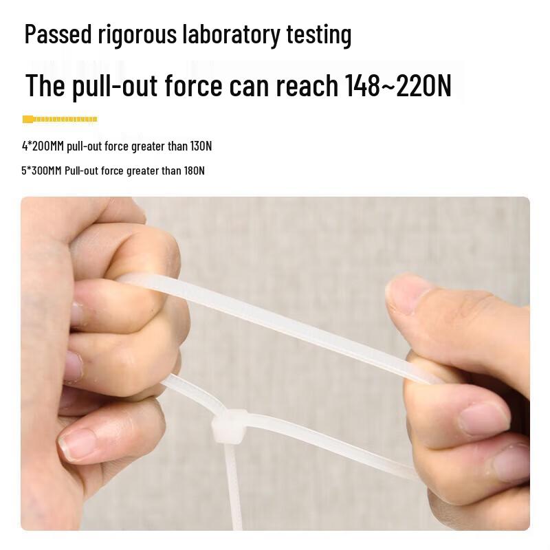 Deli Reusable Nylon Cable Ties