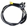 4DX Backhoe Loader Throttle Cable | JCB Eco MAX & JCB 4DX Accelerator Assembly | Universal Fit 1949–2017 | 10.6 Ft Heavy-Duty Throttle Cable Kit