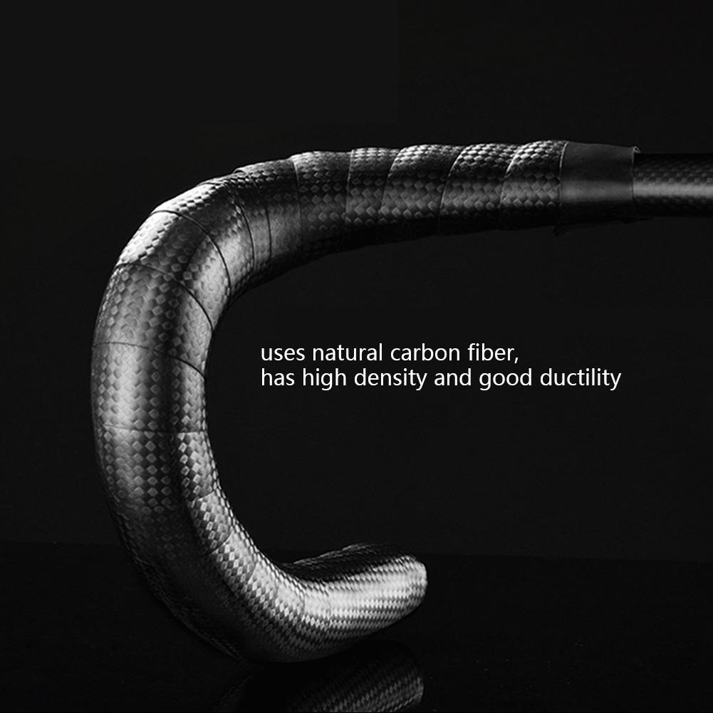 1 Pair Bicycle Road Bike Cycling Handlebar Handle Grip Tape Wrap (Black)