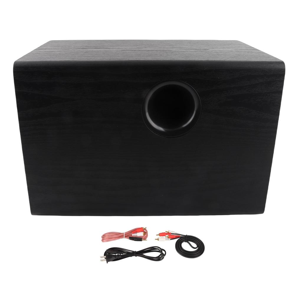 6,5-дюймовый активный сабвуфер HiFi 100 Вт High Power Deep Bass Turbocharged Subwoofer Black