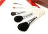Kumano Brush Makeup Brush Set of Cool Japan Kumano Makeup Brush Portable 5 Piece Set White Pearl Present Gift [Winner Festival] NO.8