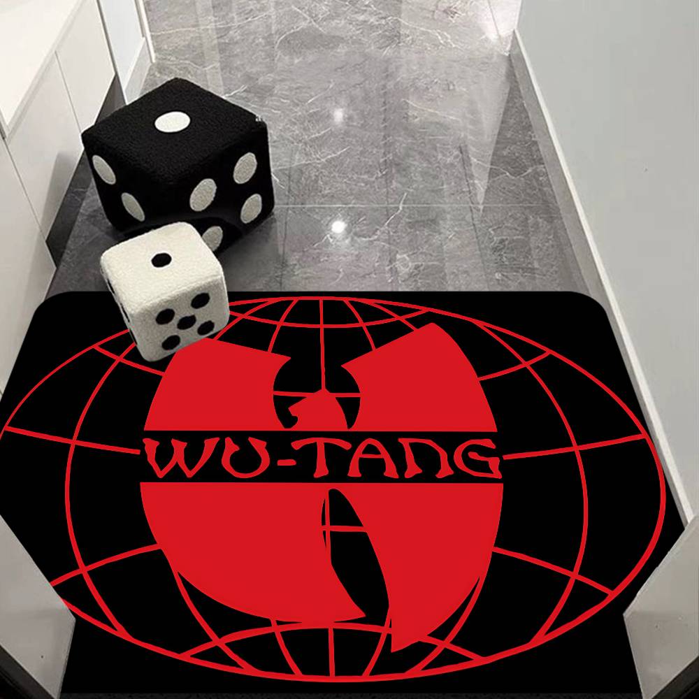 WU-T-TANG CLAN Коврик для пола Ретро Множественный выбор Ковер для гостиной и кухни Нескользящий Современный домашний декор