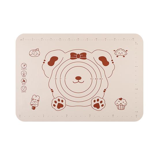 Силиконовый коврик для выпечки, лист, коврик для замешивания теста с разметкой, кухонный коврик для раскатывания, коврик для приготовления печенья, пиццы, мастики