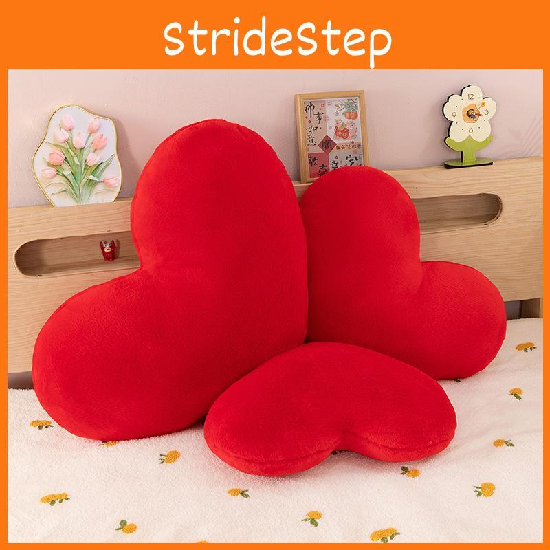 Heart Shape Plush Pillow With Pp Cotton Fill For Romantic Gift And Home Decor