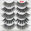 Mixed Styles Full Strips Wispy Fluffy Hair Crisscross Extension Tools False Eyelashes 3D Mink Hair
