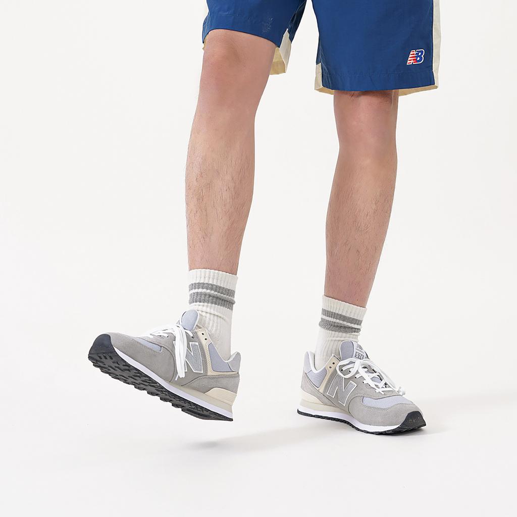 New Balance Кроссовки унисекс 574 серые с морской солью ML574RD2