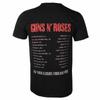 Guns N Roses Футболка унисекс с принтом на спине для взрослых Illusion Tour