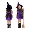 Toddler Kids Baby Girls Halloween Clothes Costume Dress Party Dresses+Hat Outfit