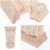 Wooden Corbel Large Carved Unfinished For Countertop Support Shelf Decor Rustic Home Decoration European Style Corbel