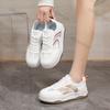 Women Shoes 2025 Spring Autumn New Comfortable Height Increase Lace-up Sewing Casual Shoes Breathable Mesh Platform Sneakers