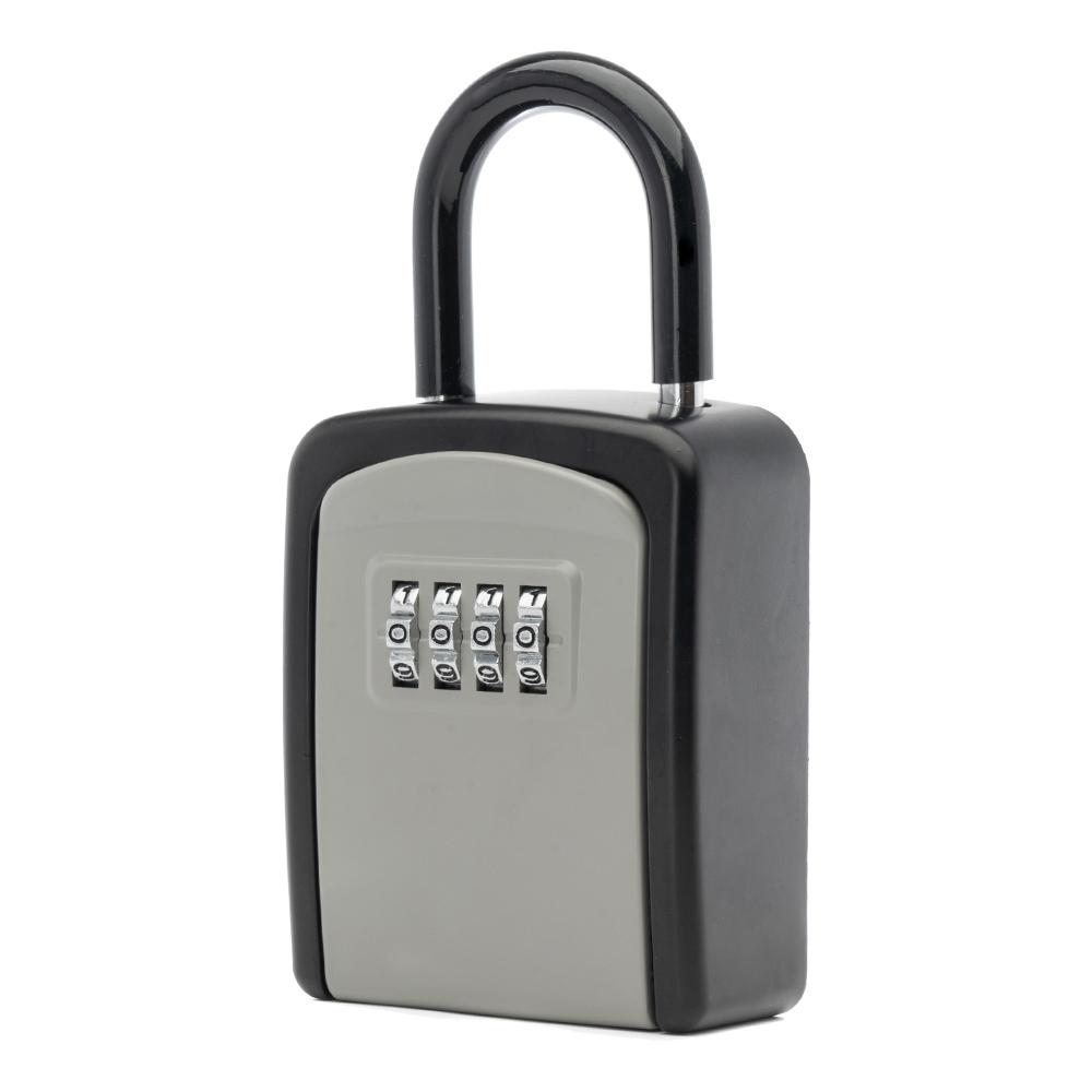Waterproof Travel Safe Box Portable Mini LockBox with Code Anti-Theft Security Case with Removable Chain