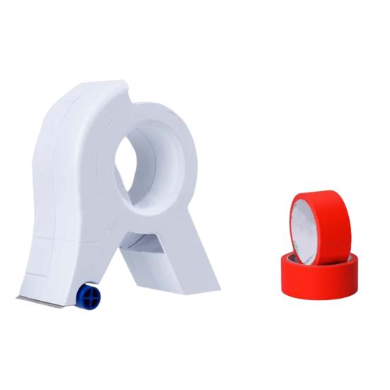 Аппликатор малярной ленты с 1 лентой Диспенсер для малярной ленты для отделки окон, дверей, рам, резак для упаковочной ленты Портативный резак для этикеток