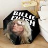 1 шт. Модный Эволюционный Автоматический Зонт Billie Eilish - Подходит для Путешествий, Улицы, Портативный Зонт, Подарок на День Рождения, Ежедневные Необходимости