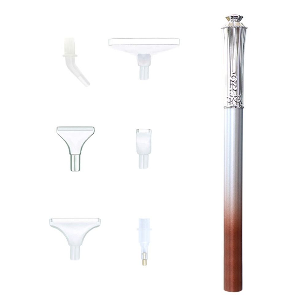 Аксессуары для вышивки крестом Ручка для алмазной живописи Набор Пластиковые художественные ручки Ручки для алмазной выкладки Блестящие алмазные наконечники DIY Поделки Вышивка