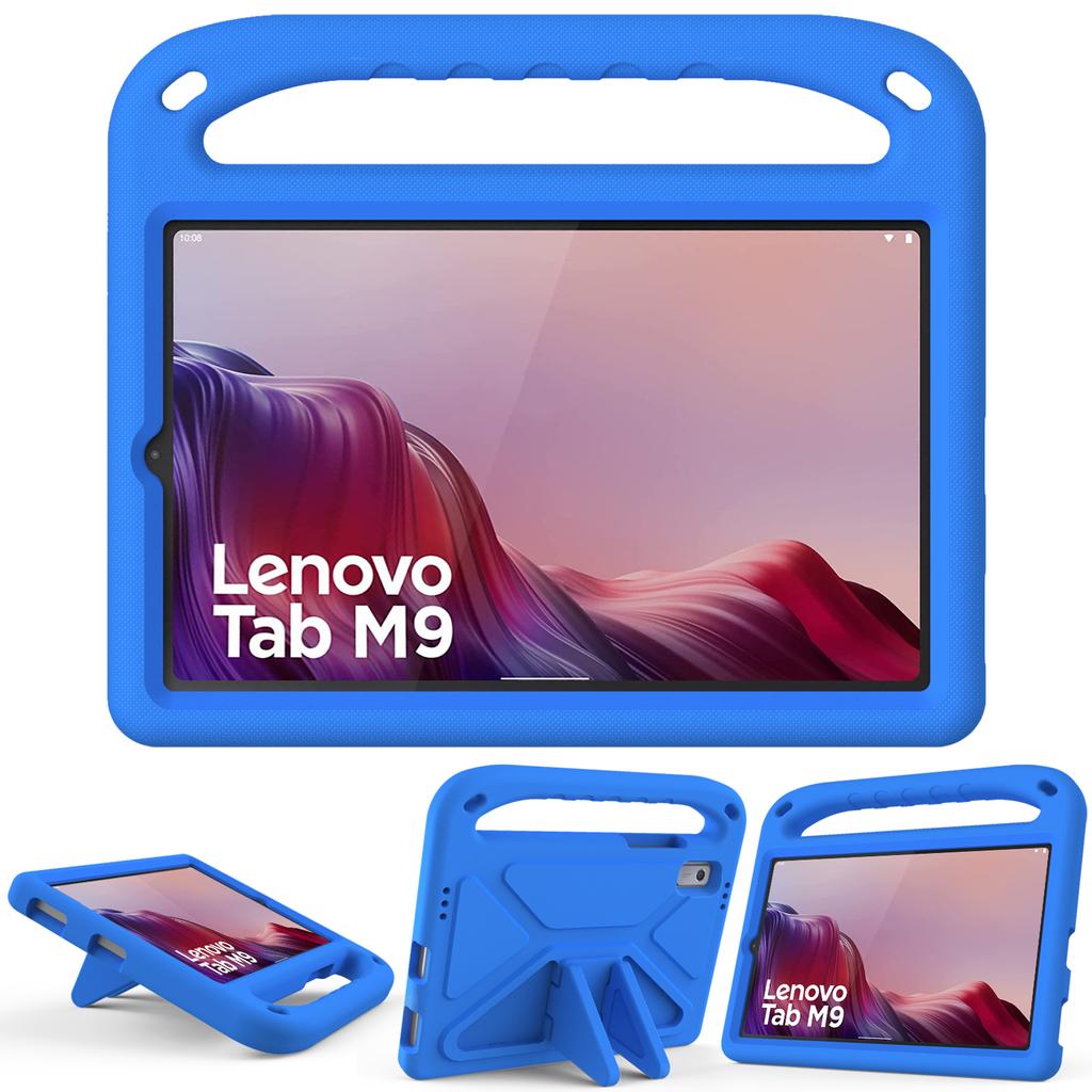 Мягкий чехол EVA для Lenovo Tab M9 TB-310FU XU 9,0 дюймов 2023 года, противоударный чехол-подставка, безопасная для детей, удобная ручка, чехол-накладка