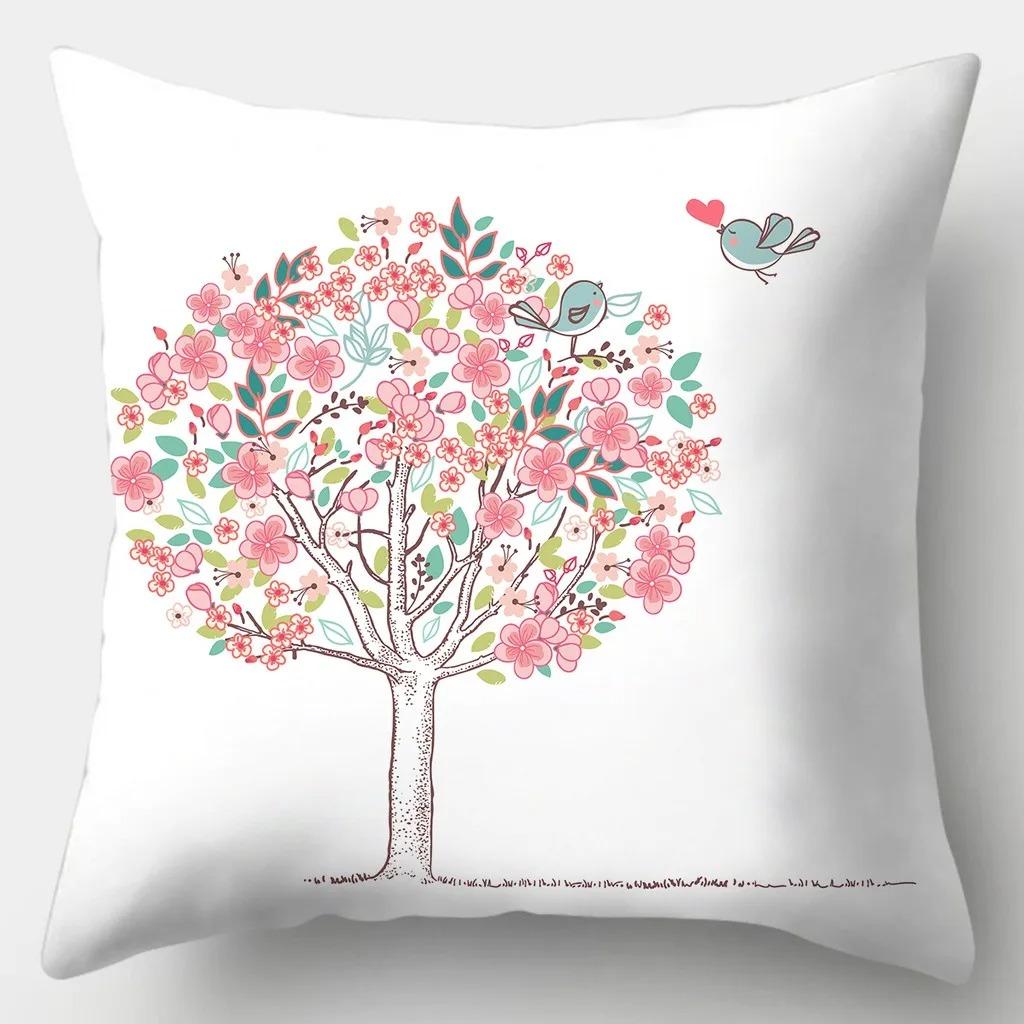 Офис Гостиная Дом Наволочка Розовая Геометрическая Наволочка Украшения для Машины