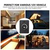 RV Dimmer Switch 12V 5A 60W Dimming Knob PWM Dimming Switch for LED Light Fixture, Halogen, Incandescent, StripLights