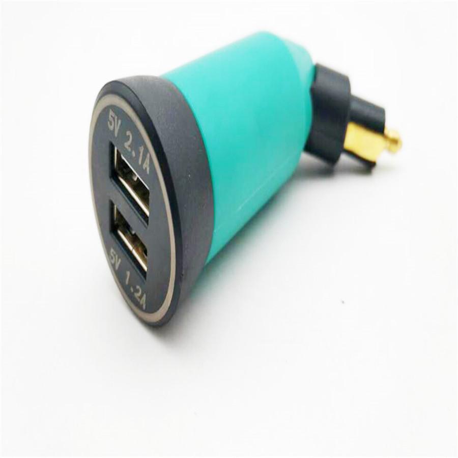 Fits For BMW Hella Motorcycle Cigarette Lighter Socket Color Power Adapter Plug