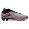 Nike Zoom Mercurial Superfly 9 Elite FG 25th Anniversary Pack Men Sneakers Silver Metallic-Silver Black FB8397-060