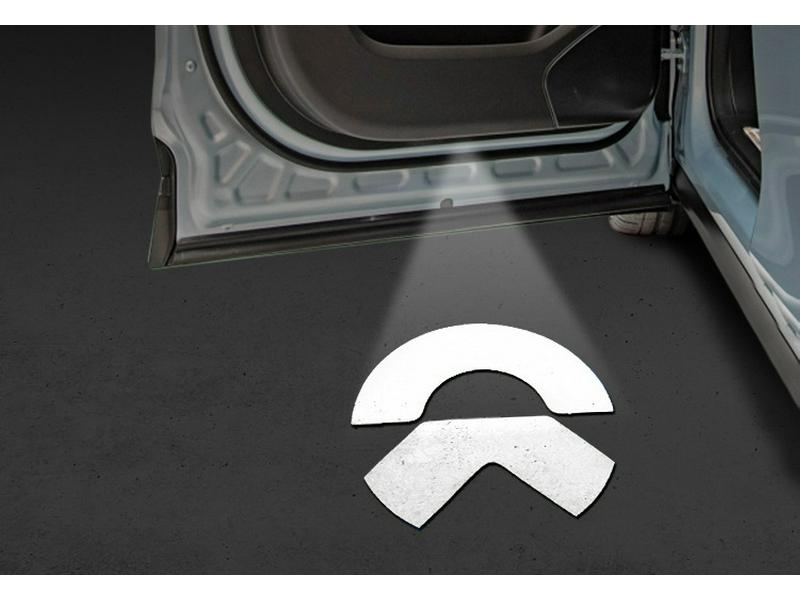 Приветственная подсветка NIO для EC6/ES6/ES8 - Атмосферная лазерная проекция на дверь автомобиля и подсветка земли для украшения